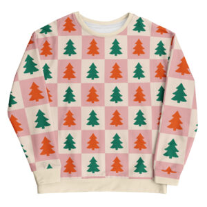 Checkered Ugly Christmas Sweater