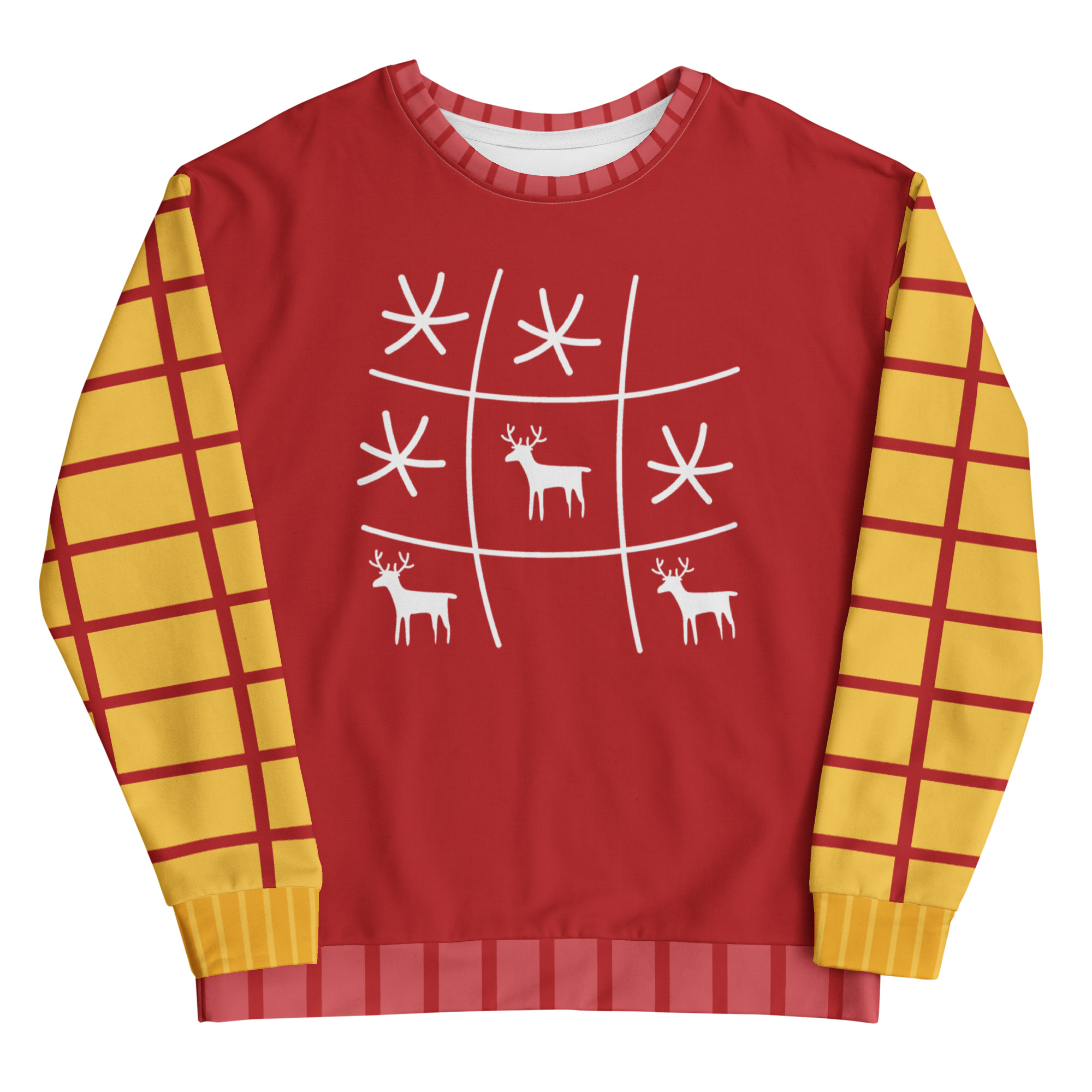 Tic-Tac-Toe Ugly Christmas Sweater