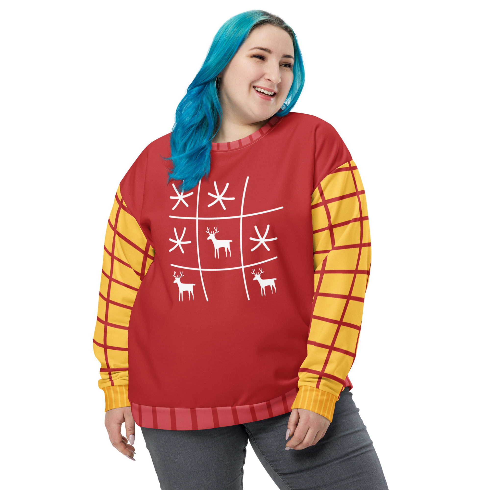 Tic-Tac-Toe Ugly Christmas Sweater - Image 6