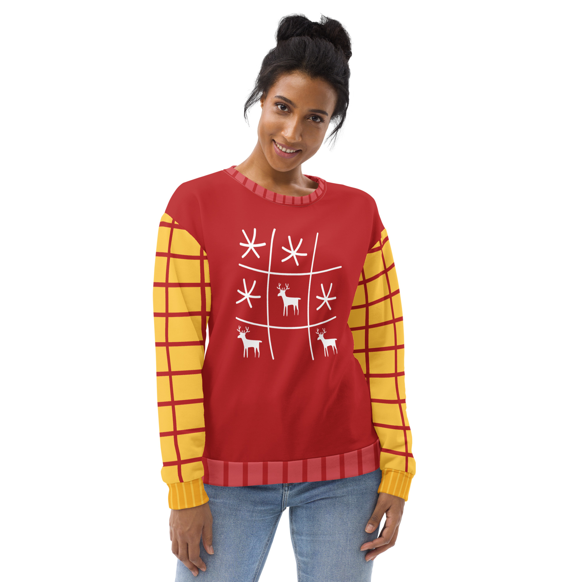 Tic-Tac-Toe Ugly Christmas Sweater - Image 3